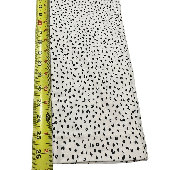 Old Navy Cream with Black Spots Side Zip Pants - Picture 10 of 12
